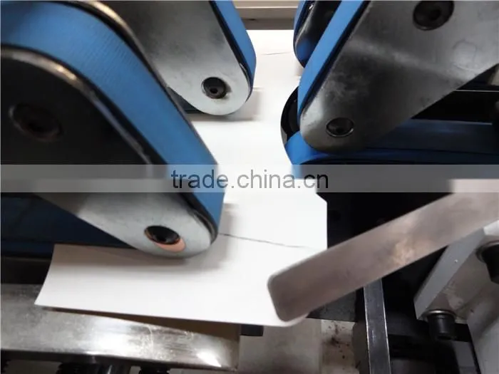 new design automatic folder gluer machine, paper box folding machine