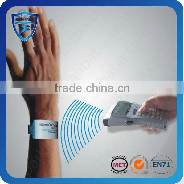 contactless hotsell nylon rifd wristbands