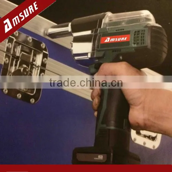 16V Li-Ion Cordless Riveter with riveting capacity 2.4,3.2,4.0,4.8mm