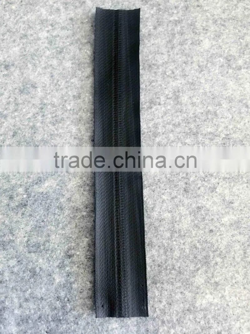 Customized 5# water proof nylon zipper dull finishing --- Chinese coating film