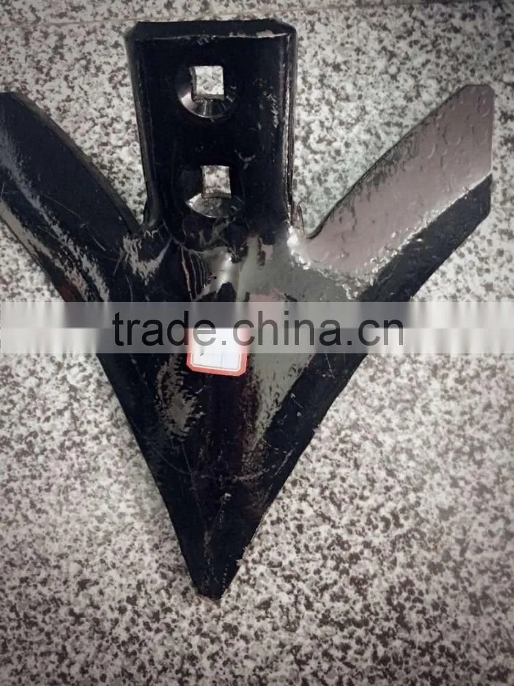 Cultivator plough shovel