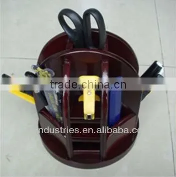 Swivel Wooden Pen Holder