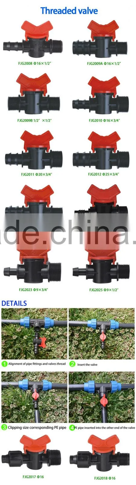 smart irrigation,high quality assurance,plastic irrigation valve