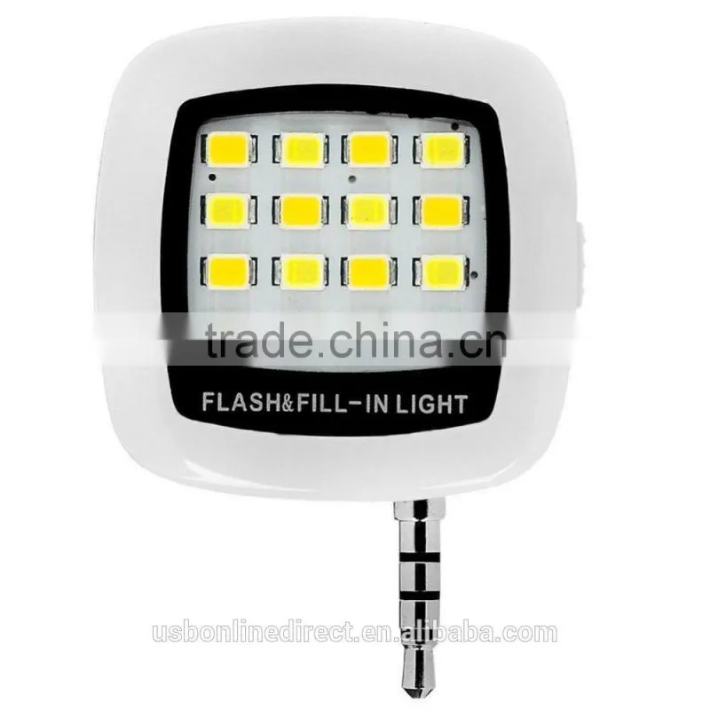 Portable 16 led enhancing flash led light for universal phone led flash light mobile phone