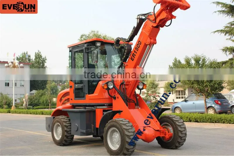 Qingdao Everun CE ER1500 Front End Loader with Telescopic Arm