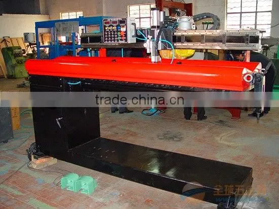 Drum straight seam welding machine