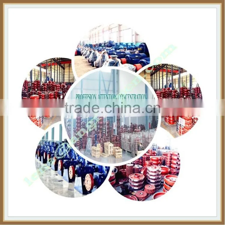 Impeller wear-resistant material Gold Ash Mining centrifugal slurry pump
