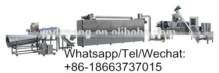Extruded Puffed Corn Snacks Production Line