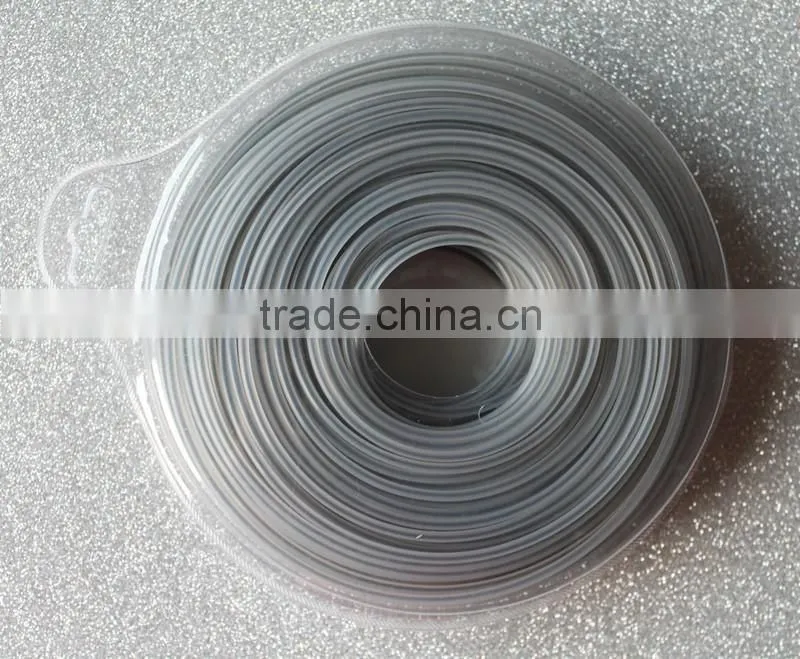 Brush cutter nylon trimmer line Commercial Grade dual polymer trimmer line