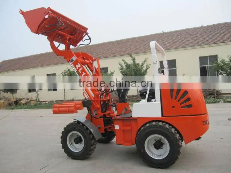 SHM610 small wheel loader with CE approved.joystick.quickhitch