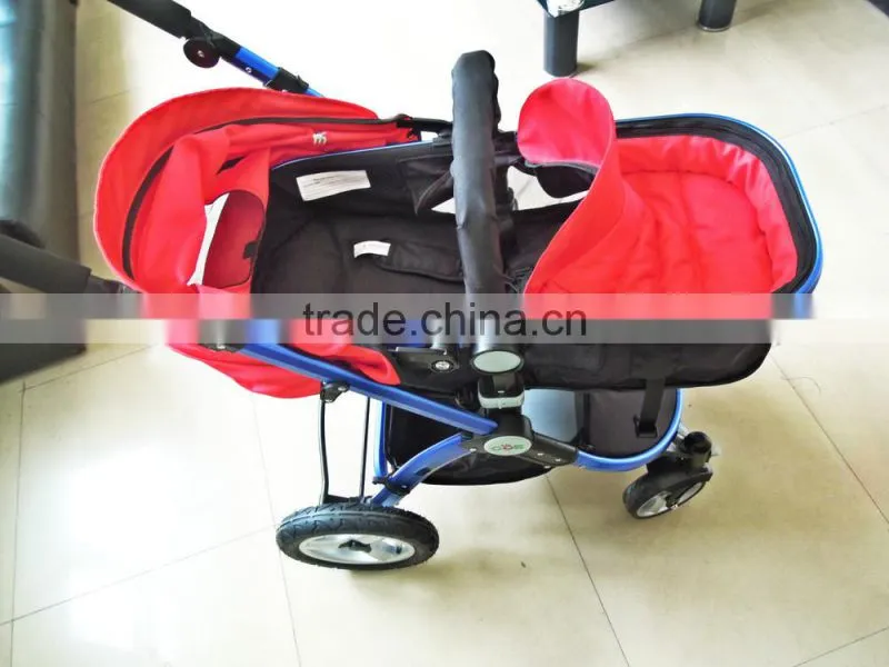 red color aluminum alloy baby strollers,high quality aluminum baby strollers