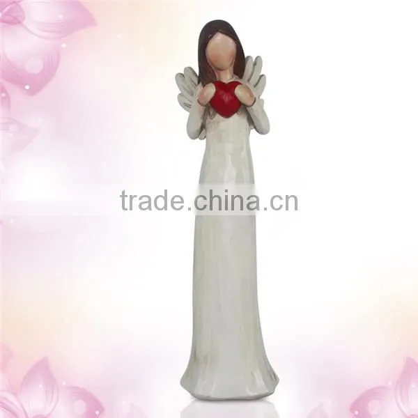 Polyresin fashion angel figurines