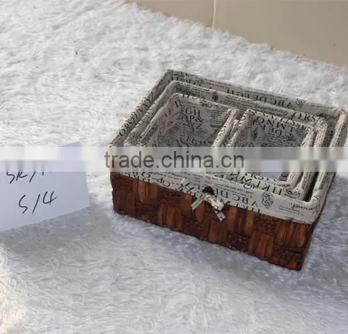 Cheap Factory sale various used bakery wicker storage basket