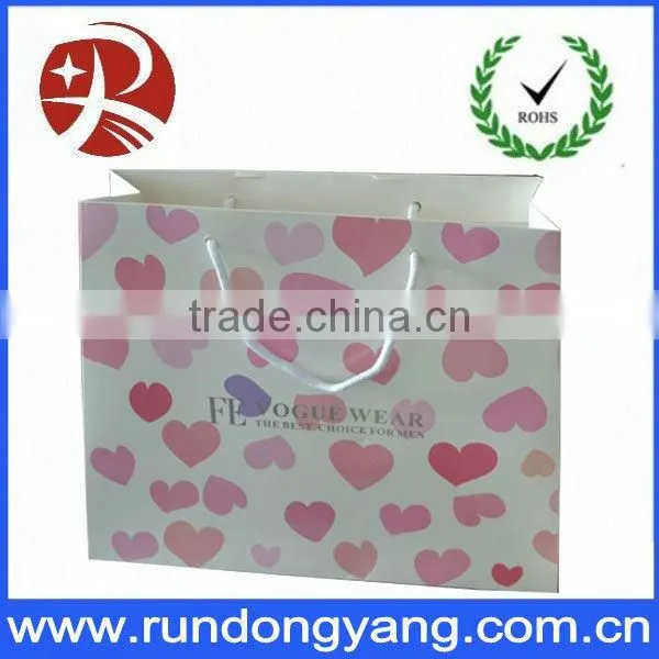 Promotional Cutom Color Printing Paper Gift Bag