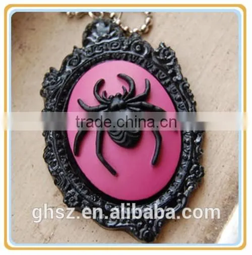 Custom made factory price resin relief figurine sexy cat cameo