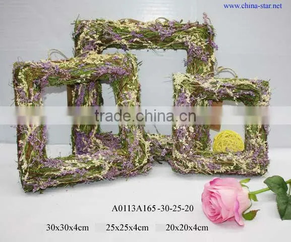decorated wreath for graves