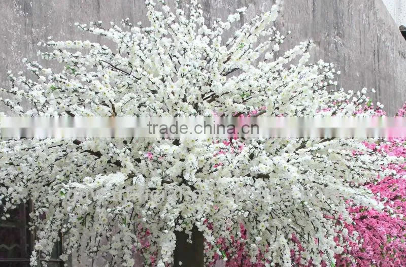 BLS014-6 GNW artificial tree cherry flower 10ft white color for reception decoration