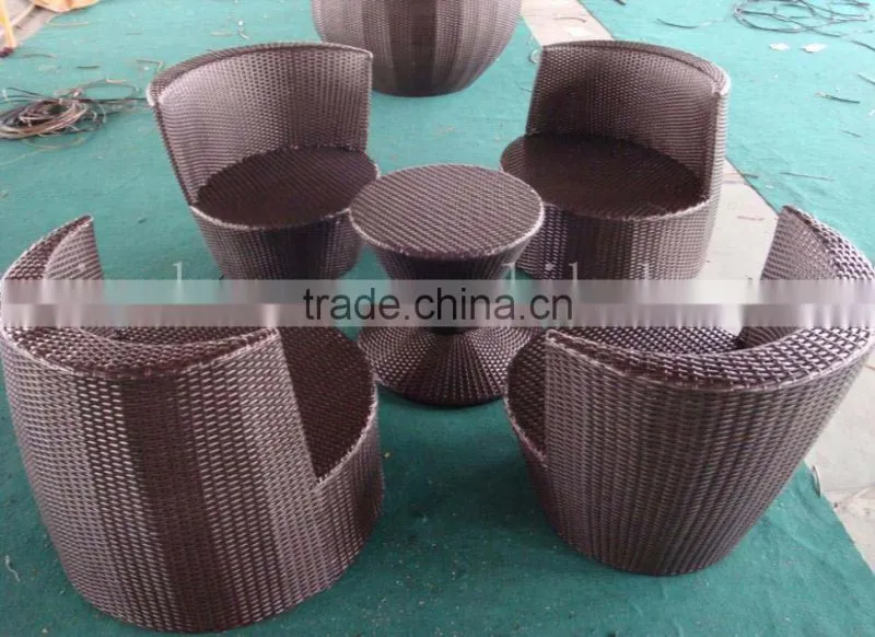 Outdoor Wicker Furniture Rattan Sofa AK1031 Bullet