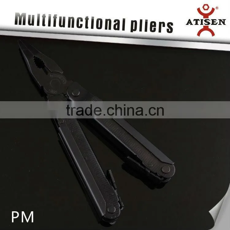 Hot sale black coated stainless steel new army multi tool