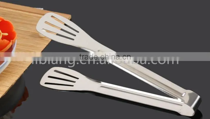 High quality 2 sizes food tongs/ barbecue tongs