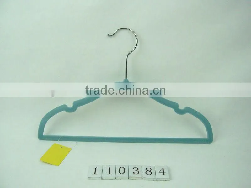 Magic non-slip soft touch velvet cloth hanger
