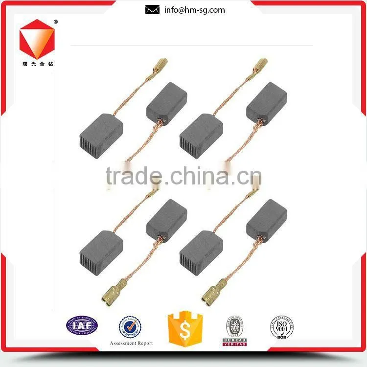 Environmental low density dc carbon-brush motor for garden tool