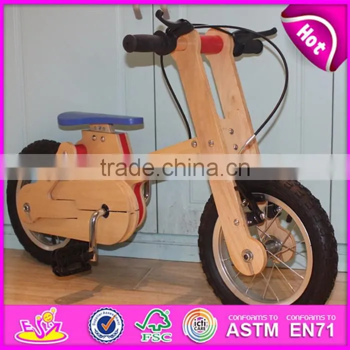 Best design children balance wooden bike for sale W16C115-S