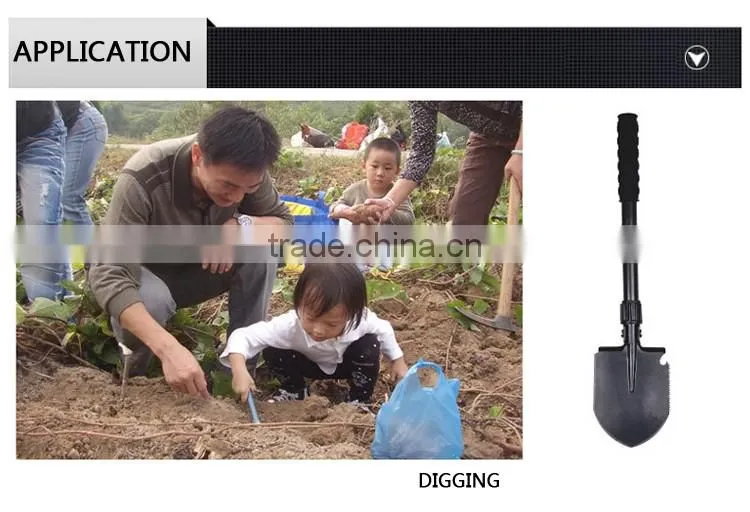 QJ-JS05 Multifunctional Folding Shovel, Foldable Shovel