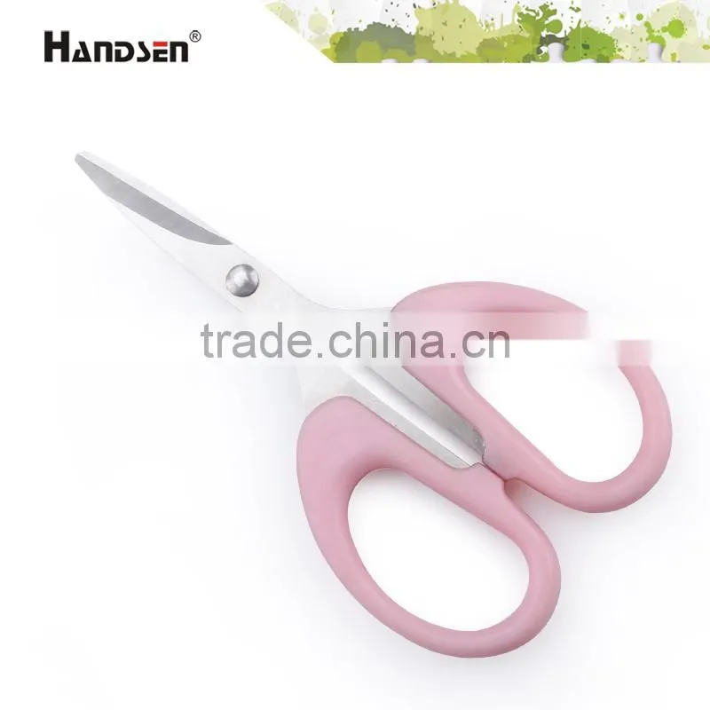 4-1/2" plastic handle garment making scissors