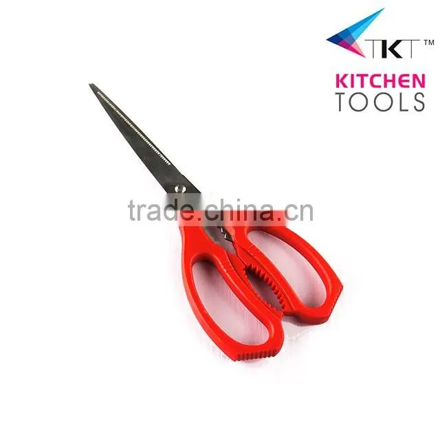 Soft Handle Pointed Scissors For Cutting Seafood