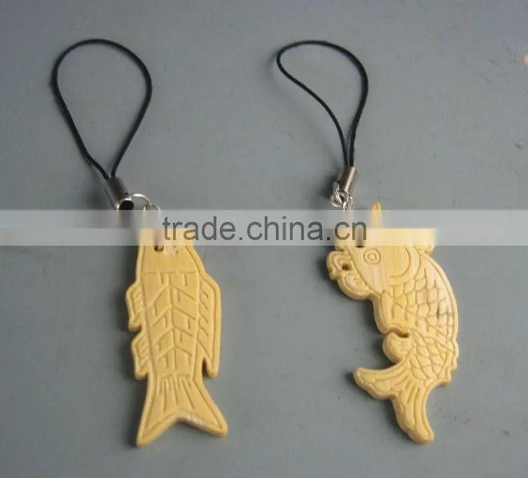 bamboo keyring