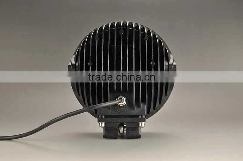 70w Round Car LED Driving Lights Retractable LED Work Light 70W