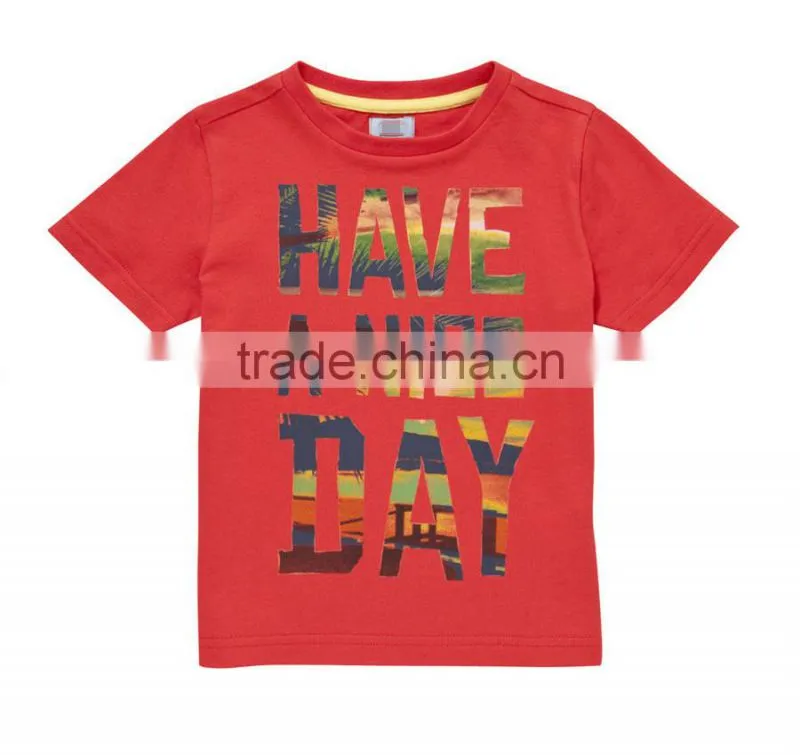 customized kids T shirt with printed customers logo