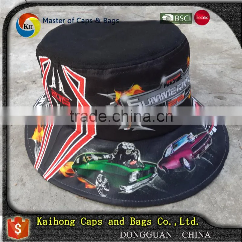 fashion full sublimation bucket hat