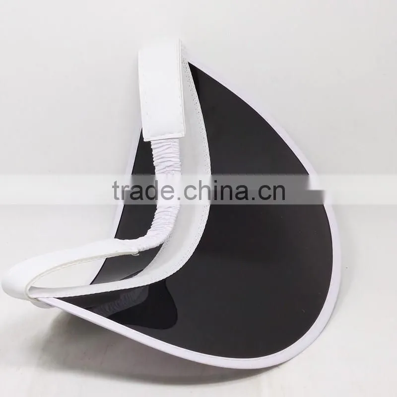 Hot Sale Fashion Transparent Colors PVC Hat For Unisex Sun Hat