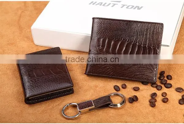 HAUTTON Luxury product real Ostrich leather key chain