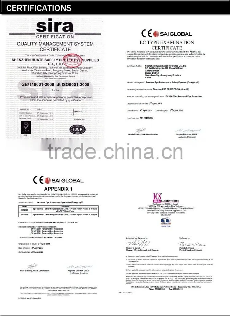 ANSI safety glasses,protective safety glasses with CE