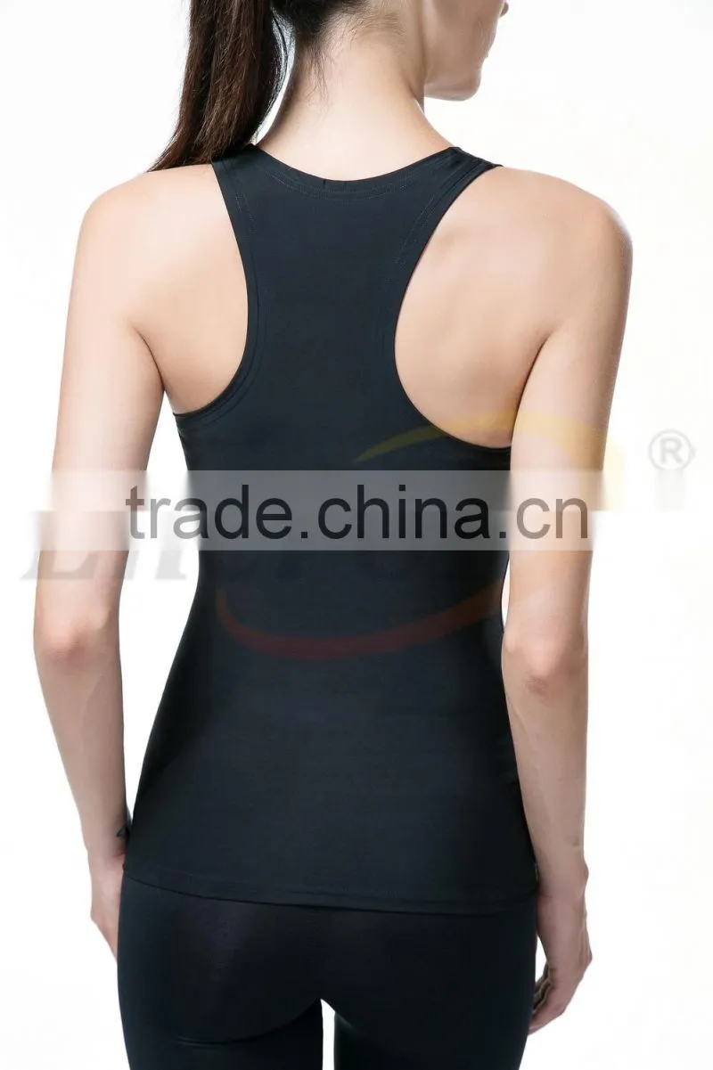 Seamless Copper Compression Sports Bra with pad