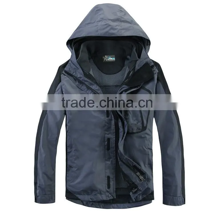 2015 Fashionable men's jacket men's leather jacket