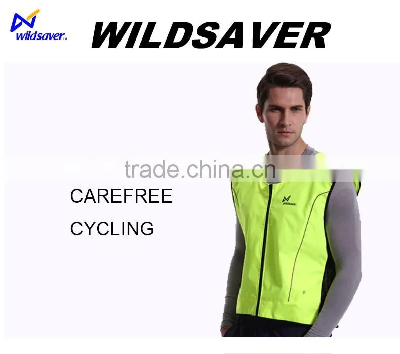 2016 LED reflective green camping & hiking shirts