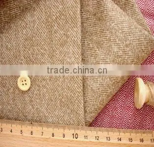 T/C FABRIC POLYESTER/COTTON 65/35%,GREIGE IN TWILL,HERRINGBONE WEAVE,B/WHITE,DYED CHINA MADE