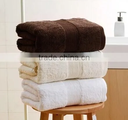 bath towels 100% cotton luxury plushy commercial hotel towels