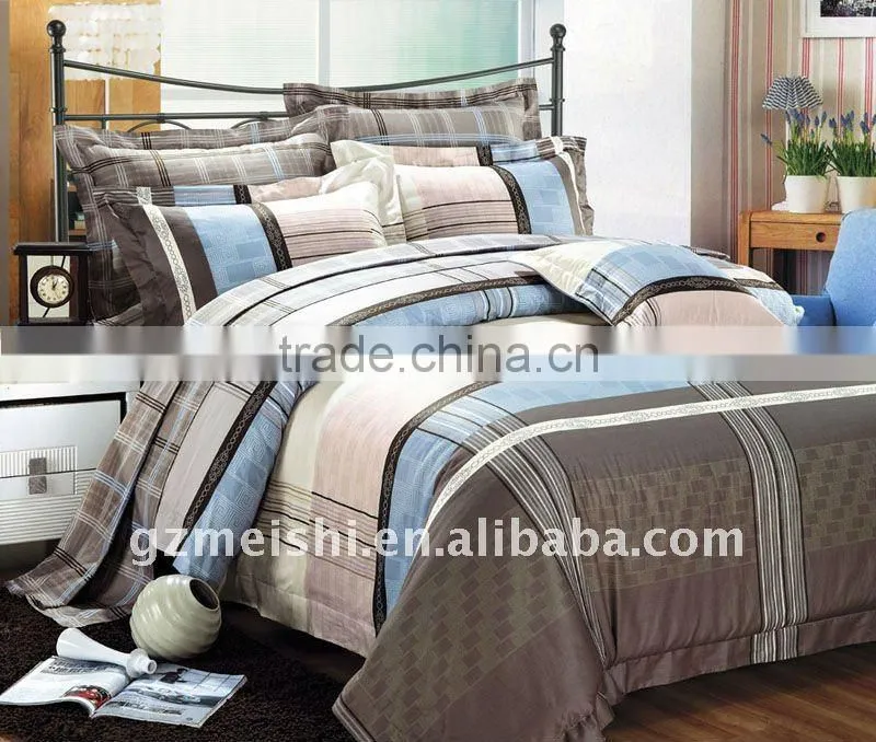 Enviromental frendily active printed bedding set for home