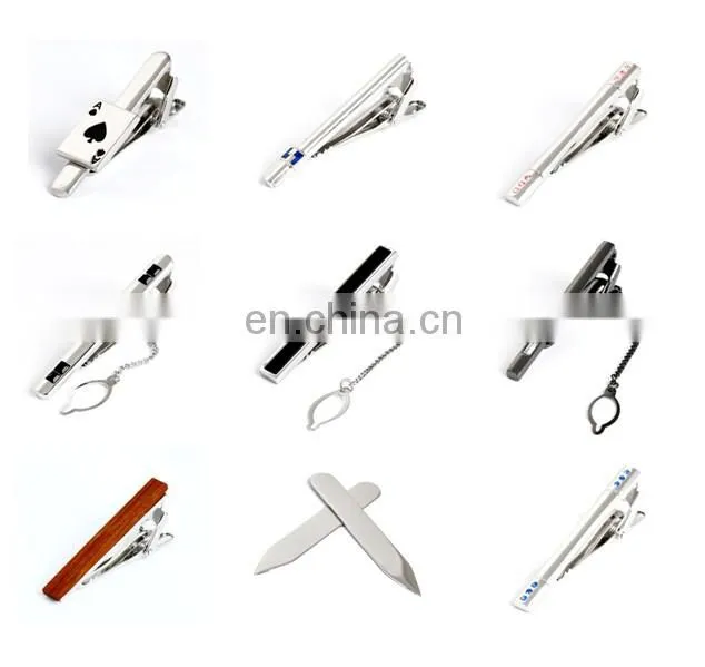 Antique Men's Custom Tie Clips Men Metal Tie Bar