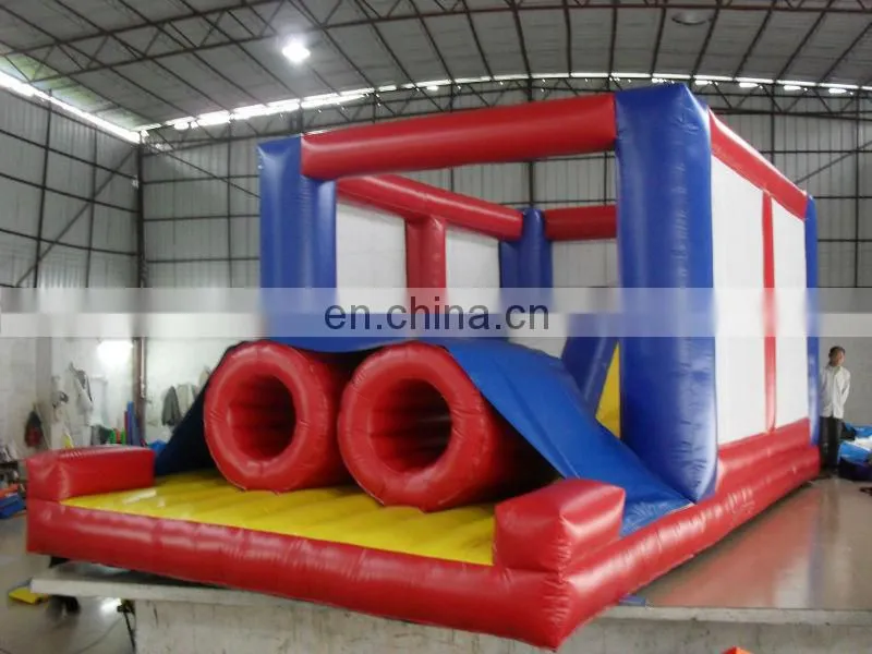 obstacle course Juegos inflables /giant inflatable obstacle course