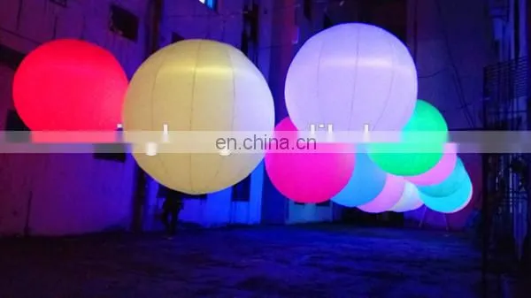 NB-CT3033 romantic Beautifu inflatable led ball for wedding decoration