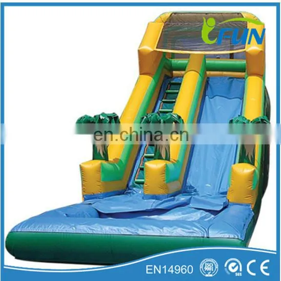 yellow inflatable dry slide dry inflatable slide price