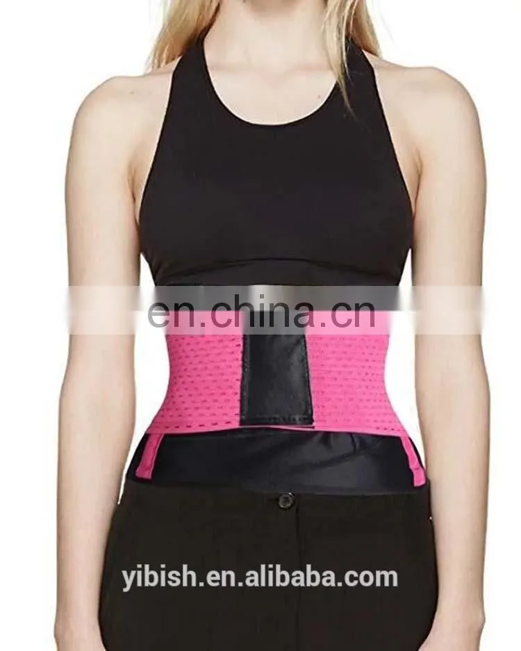 Wholesale New Fashion Color Adjustable Elastic Waist Trimmer Belt in Waist Support