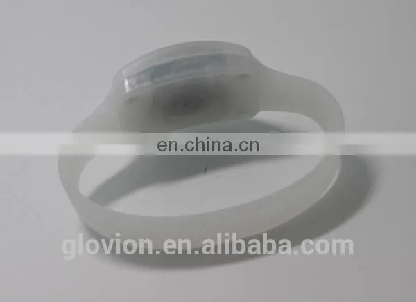 High quality LED silicone remode control bracelet with logo