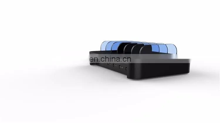 2017 Amazon hotselling new style 6 ports usb charging station phone charging station phone stand
